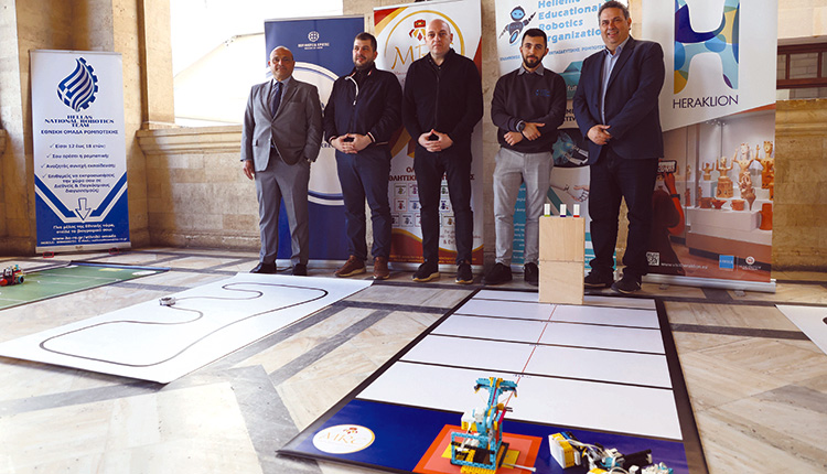 “MINOAN ROBOTSPORTS COMPETITION GLOBAL OLYMPIAD 2023”.
